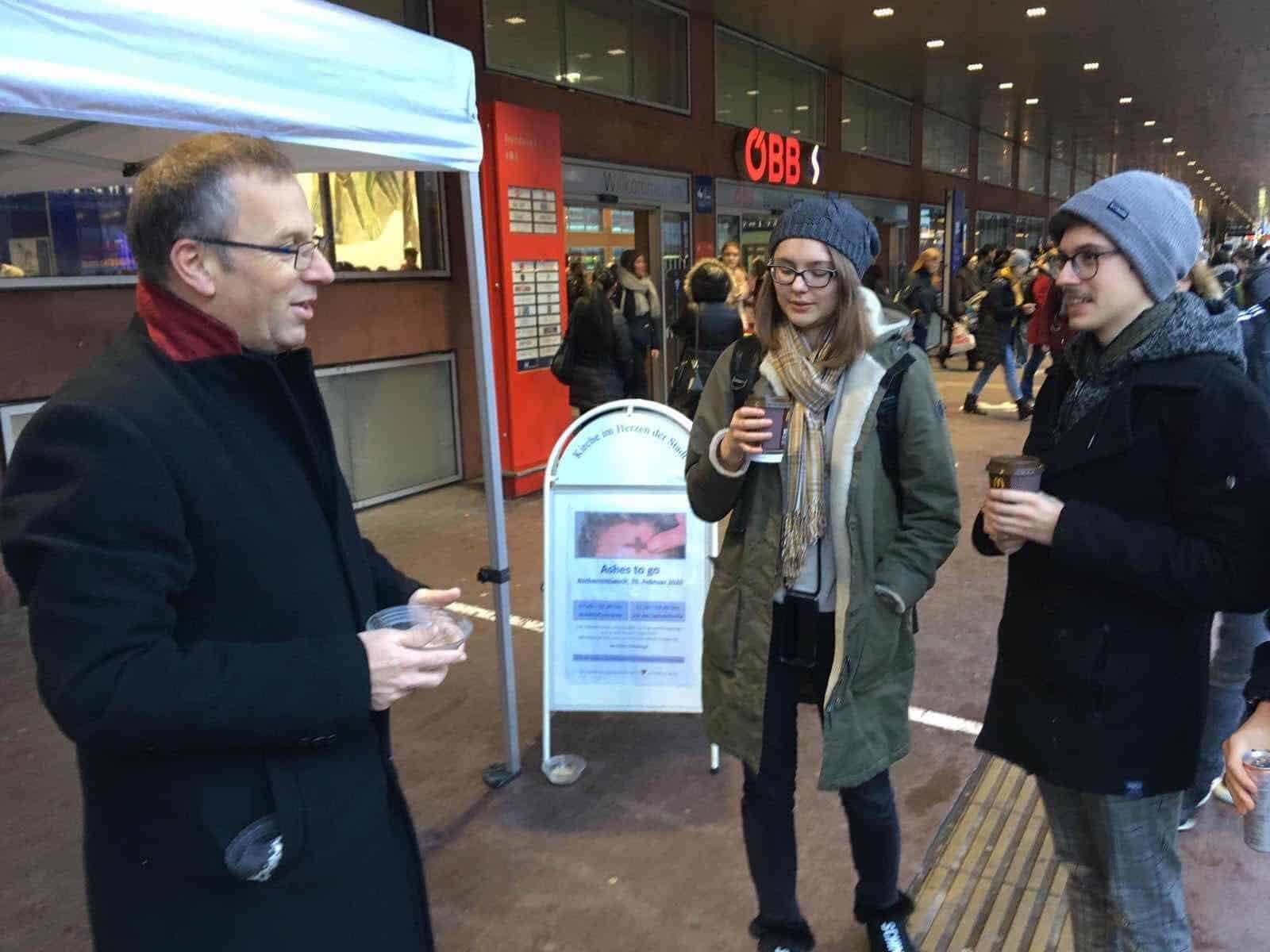 Ashes to go mit Jakob Bürgler