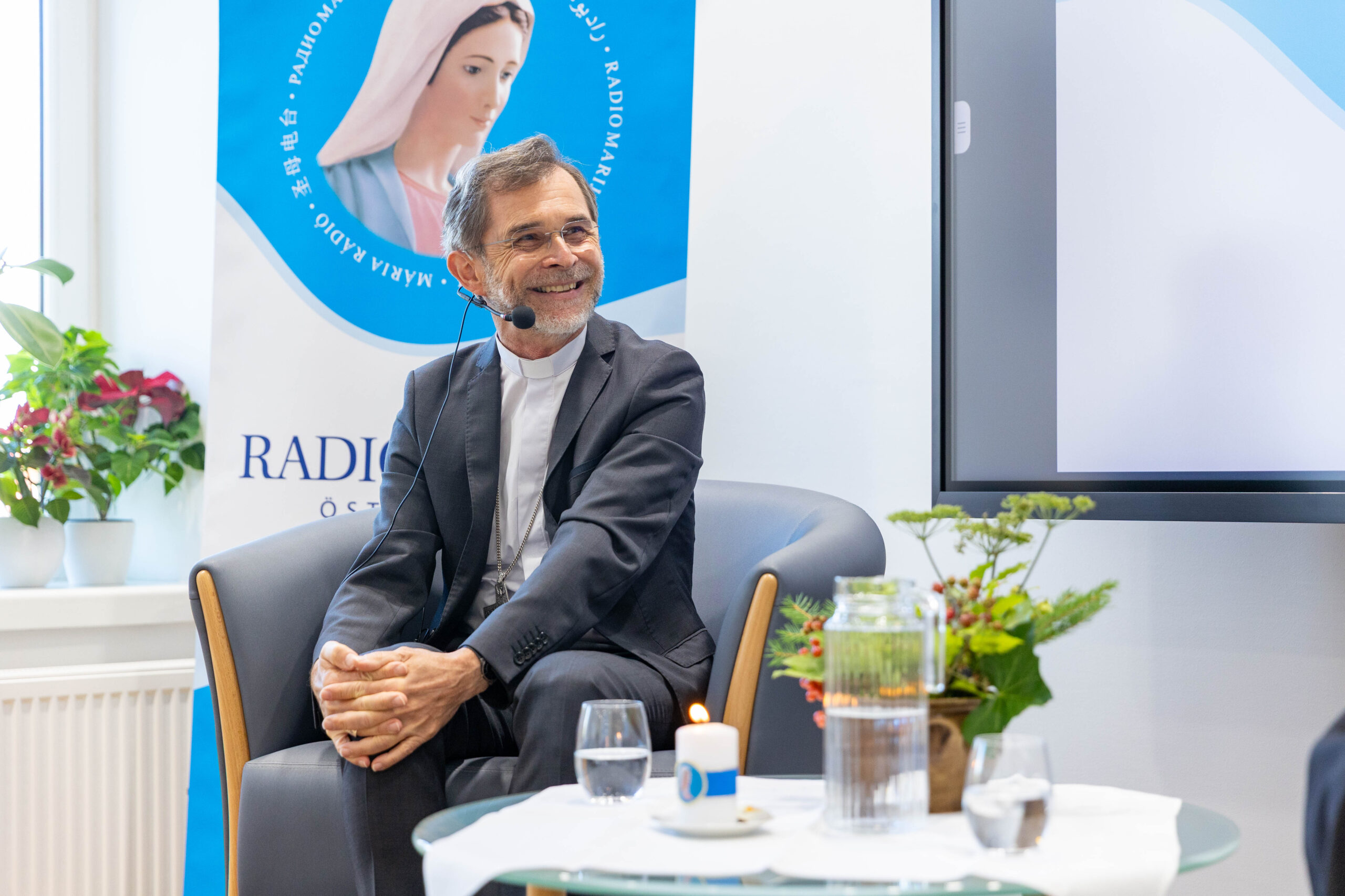 Erzbischof Grünwidl im Interview bei Radio Maria