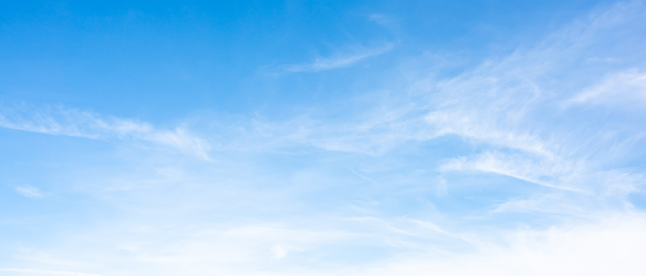 Clouds on a blue sky as background Clouds on a blue sky as background