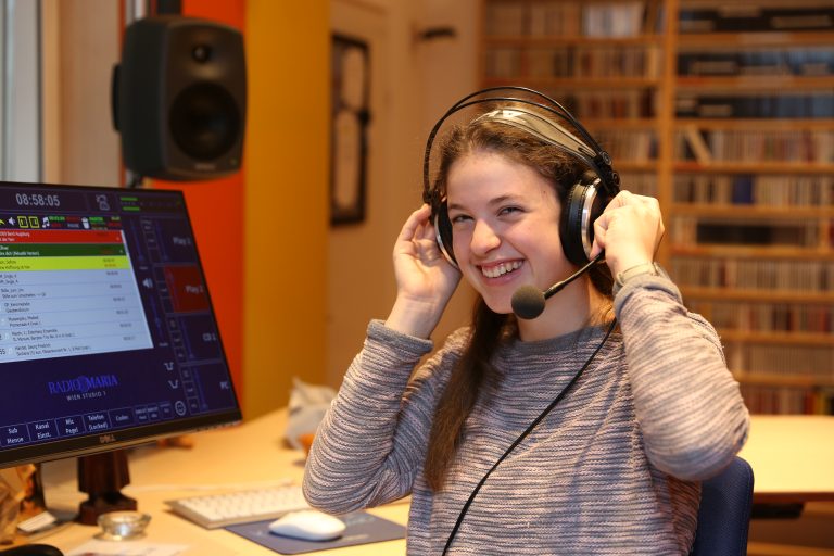 Maria Pichler im Studio