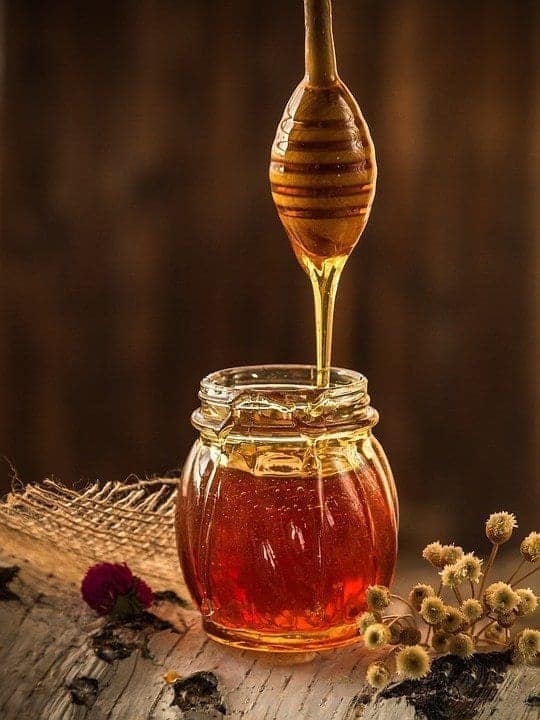 Honig aus dem Glas